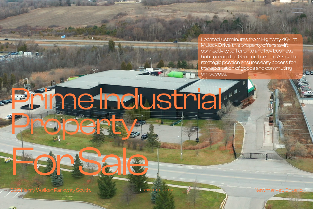 Commercial Real Estate website screenshot